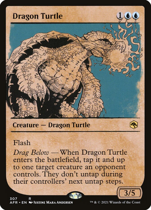 Dragon Turtle - XAFR (Rulebook Art)