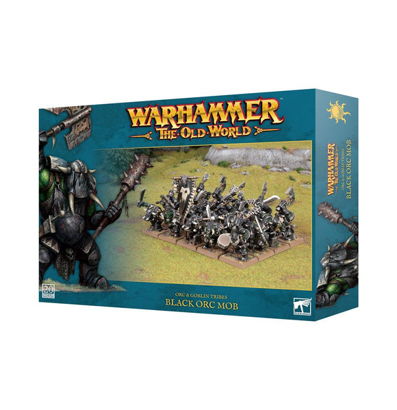 Warhammer: The Old World:  Orc & Goblin Tribes - Black Orc Mob
