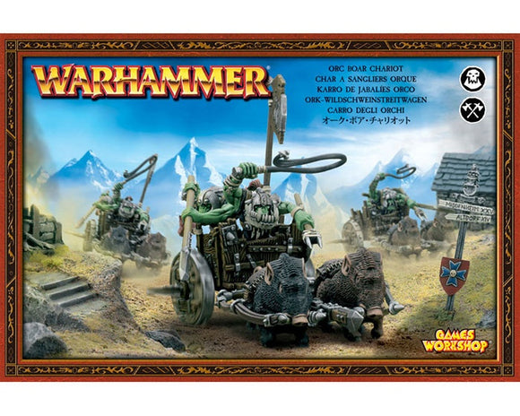 Warhammer: Orc & Goblin Tribes  - Orc Boar Chariot
