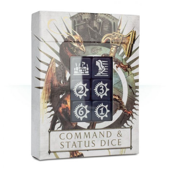 Warhammer Age of Sigmar: Command & Status Dice