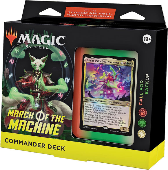 Magic: The Gathering: March Of The Machine Commander Deck - Call For Backup