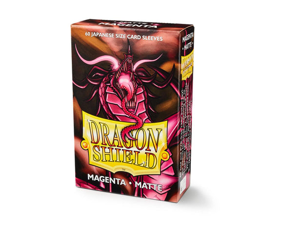 Dragon Shield: 60 Japanese Size Matte - Magenta