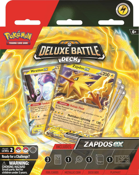 Pokémon: Deluxe Battle Deck - Zapdos ex