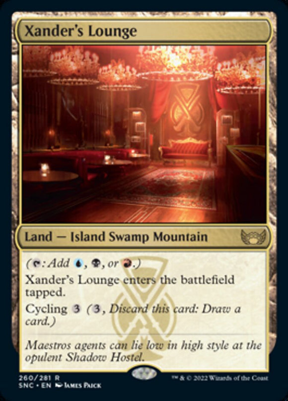 Xander's Lounge - SNC