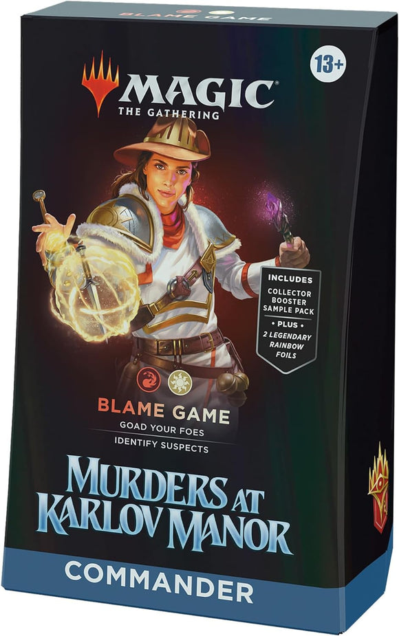 Magic: The Gathering: Murders at Karlov Manor Commander Deck - Blame Game
