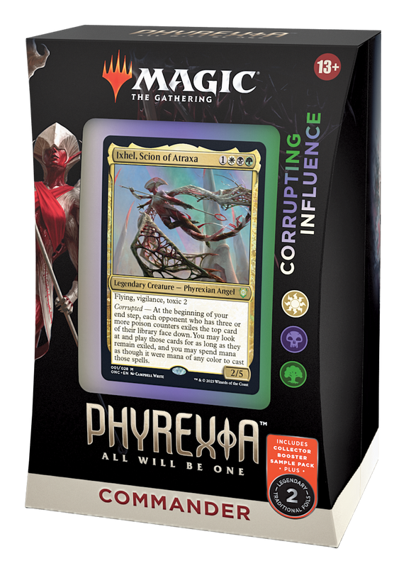 Magic: The Gathering: Phyrexia All Will Be One Commander Deck - Corrupting Influence