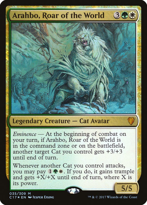 Arahbo, Roar of the World - C17 Foil