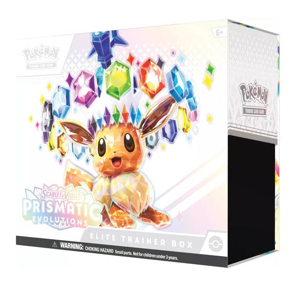 Pokémon: Scarlet & Violet 8.5 - Prismatic Evolution - Elite Trainer Box (Preorder)