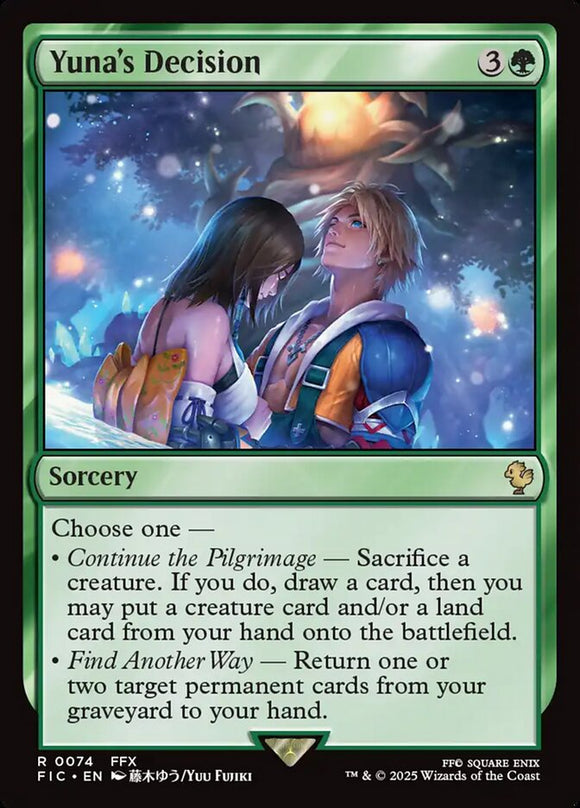 Yuna's Decision - CFIC (Surge) Foil