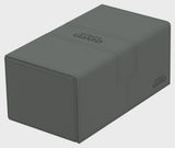 Ultimate Guard: Twin Flip'n'Tray 200+ - XenoSkin Monocolor Grey