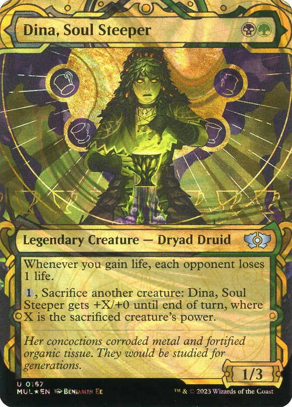 Dina, Soul Steeper - MUL V.3 (Halo) Foil