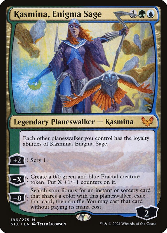 Kasmina, Enigma Sage - STX Foil