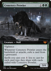 Cemetery Prowler - XVOW (Extended Art)