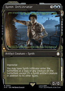 Synth Infiltrator - XPIP V.1 (Showcase Frame) Foil