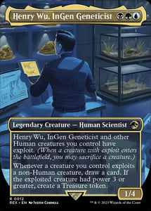 Henry Wu, InGen Geneticist - REX (Extended Art)