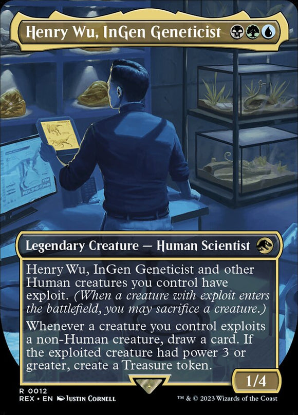 Henry Wu, InGen Geneticist - REX (Extended Art)