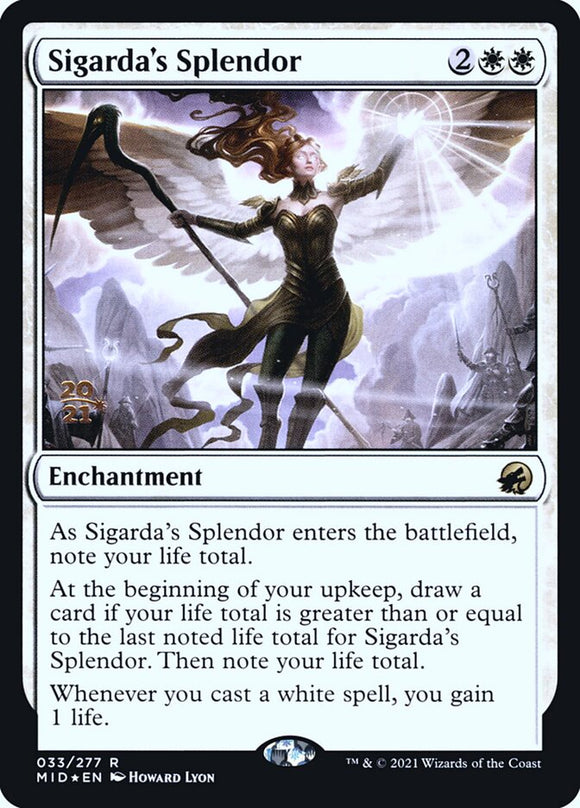 Sigarda's Splendor - PMID V.1 (Prerelease) Foil