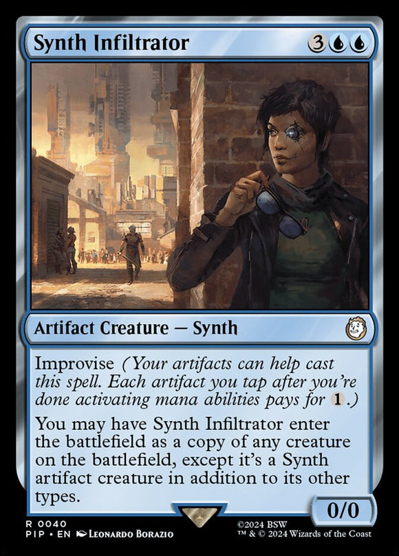 Synth Infiltrator - PIP Foil