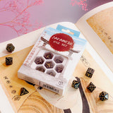 Japanese: Dice Set - Deep Night Firefly