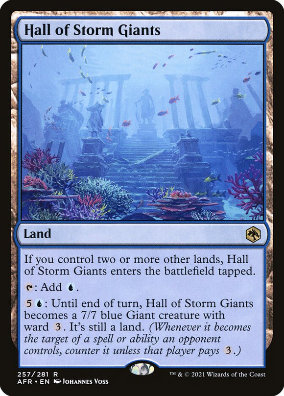 Hall of Storm Giants - AFR Foil