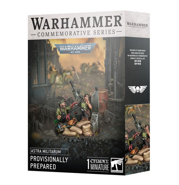 Warhammer 40,000: Warhammer Commemorative Series: Astra Militarum - Provisionally Prepared