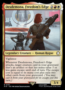 Desdemona, Freedom's Edge - PIP Foil