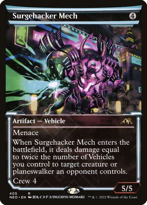 Surgehacker Mech - XNEO (Extended Art) (Soft Glow Frame)