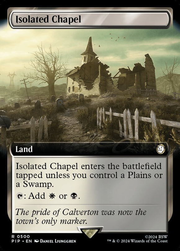 Isolated Chapel - XPIP V.1 (Extended Art) Foil