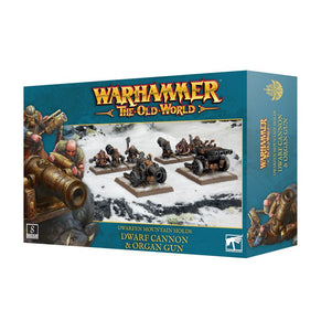 Warhammer: The Old World: Dwarfen Mountain Holds - Dwarf  Cannon & Organ Gun