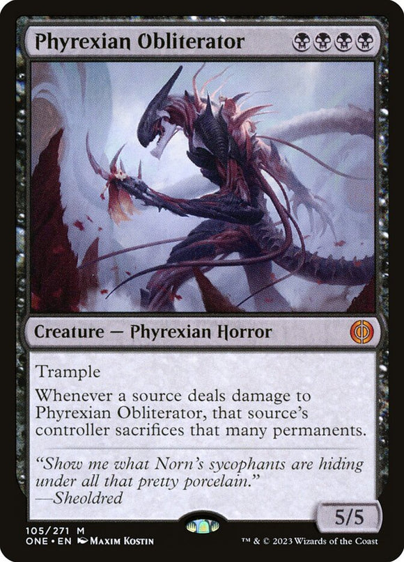 Phyrexian Obliterator - ONE Foil