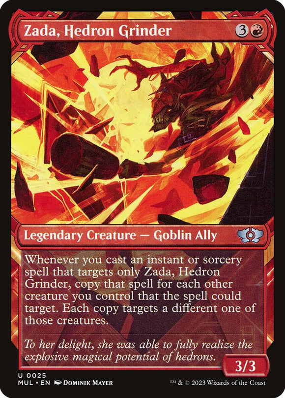 Zada, Hedron Grinder - MUL V.1 (Showcase Frame)