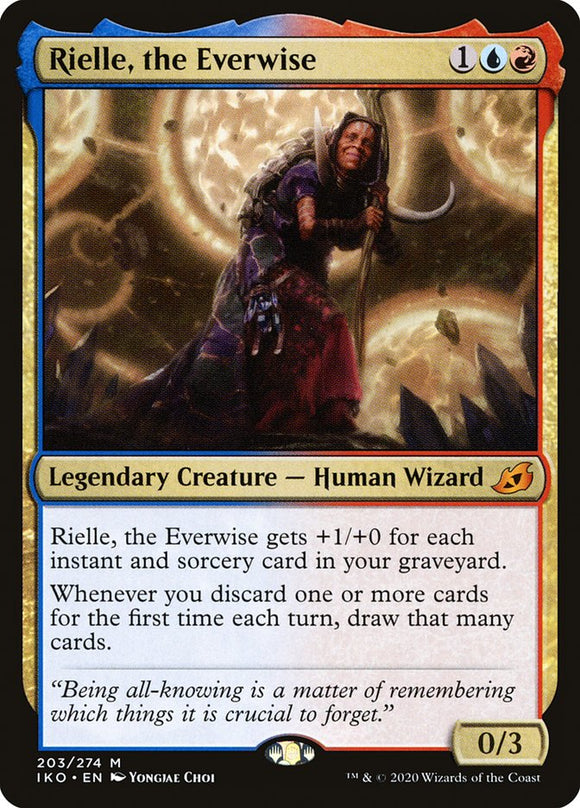 Rielle, the Everwise - IKO (Prerelease) Foil