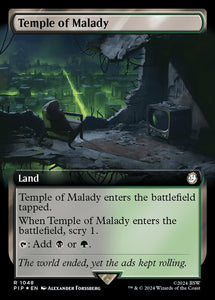 Temple of Malady - XPIP V.3 (Extended Art) (Surge) Foil