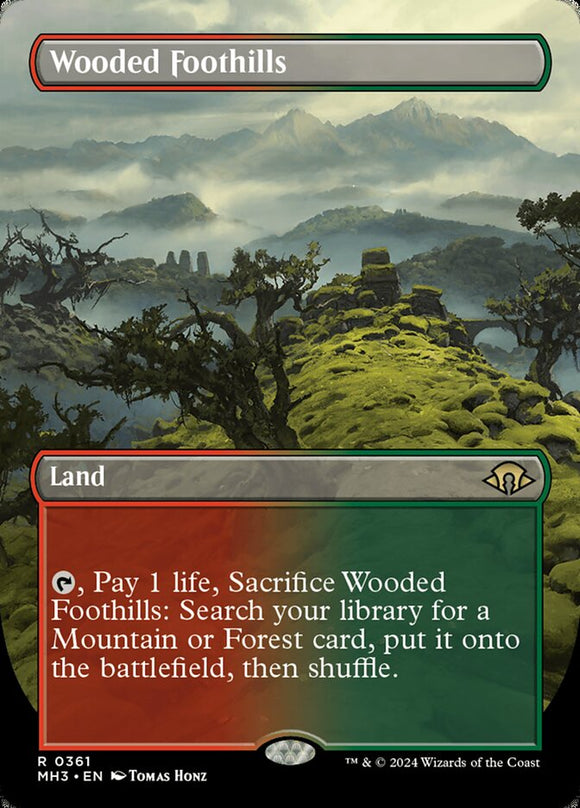 Wooded Foothills - XMH3 V.1 (Extended Art) Foil