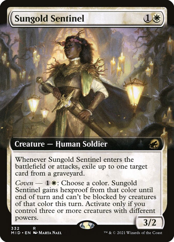 Sungold Sentinel - XMID (Extended Art)