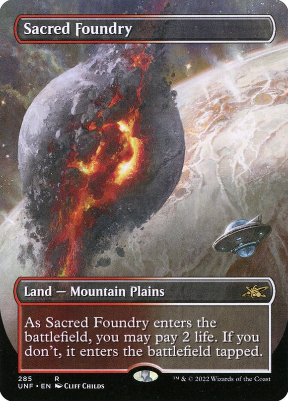 Sacred Foundry - XUNF V.1 (Extended Art) Foil