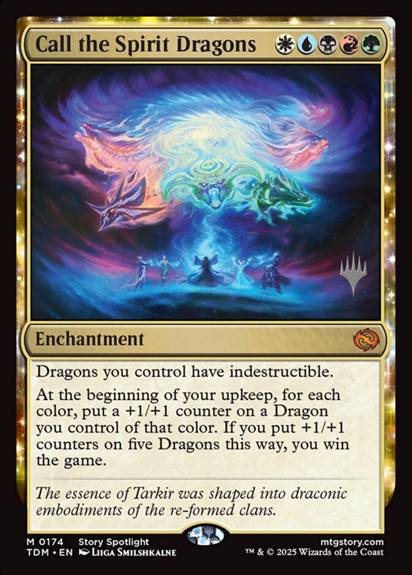 Call the Spirit Dragons - PTDM V.2 Foil