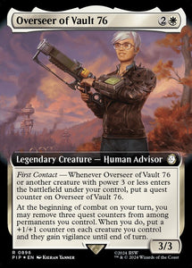 Overseer of Vault 76 - XPIP V.3 (Extended Art) (Surge) Foil