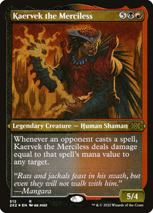 Kaervek the Merciless - X2X2 Etched Foil