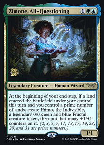 Zimone, All-Questioning - PDSK (Prerelease) Foil