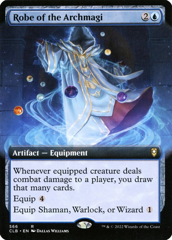 Robe of the Archmagi - XCLB (Extended Art) Foil