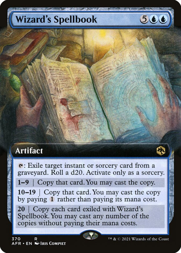 Wizard's Spellbook - XAFR (Extended Art)