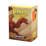 Dragon Shield: 100 Standard Size Matte - Amber