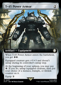 T-45 Power Armor - XPIP V.1 (Extended Art) Foil