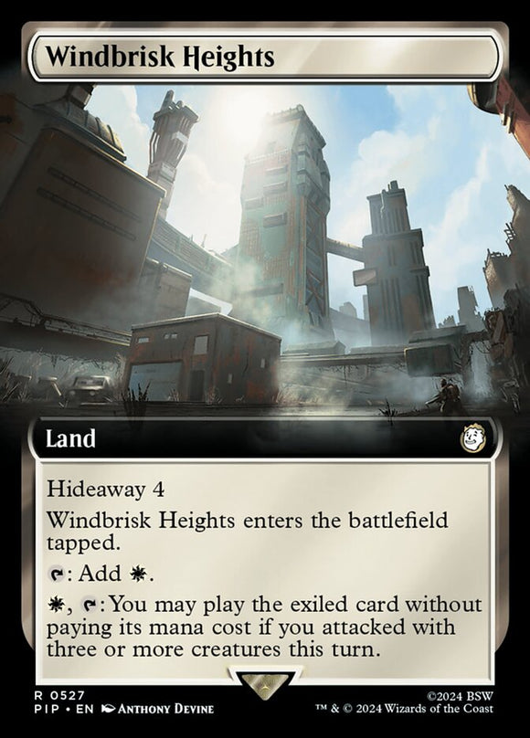 Windbrisk Heights - XPIP V.1 (Extended Art) Foil