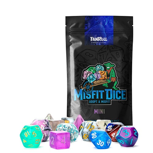 Fan Roll: Mystery Misfit - Mini Polyhedral Dice