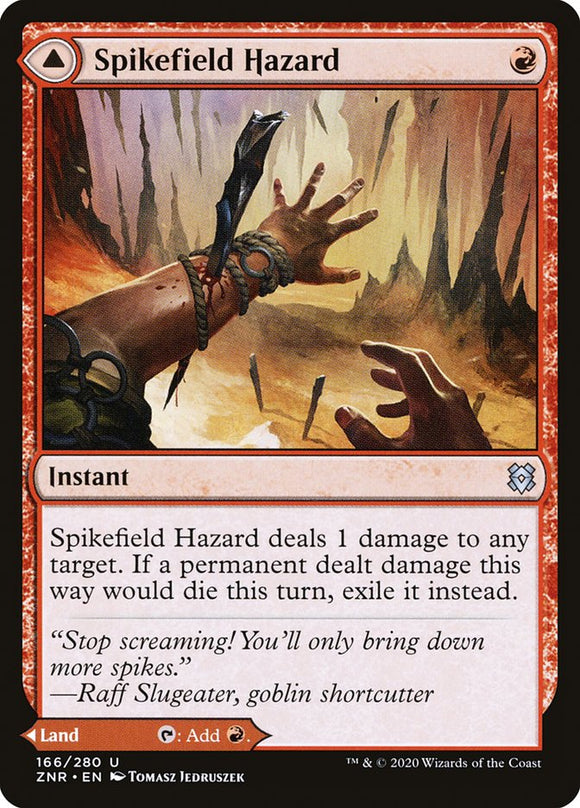 Spikefield Hazard - ZNR Foil