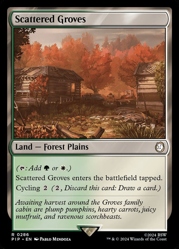 Scattered Groves - PIP Foil