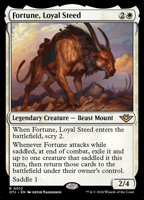 Fortune, Loyal Steed - OTJ Foil