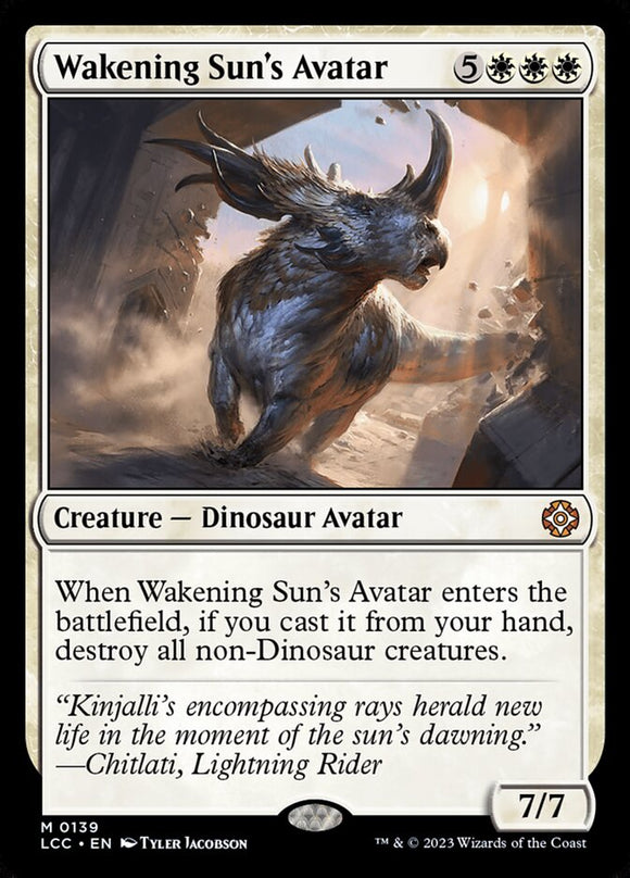 Wakening Sun's Avatar - LCC